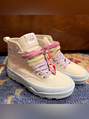 Vans Sk8 Hi-top Sentry Pastel Pop Ultra Cush Lugged Sole- Women's 6/Men's 4.5